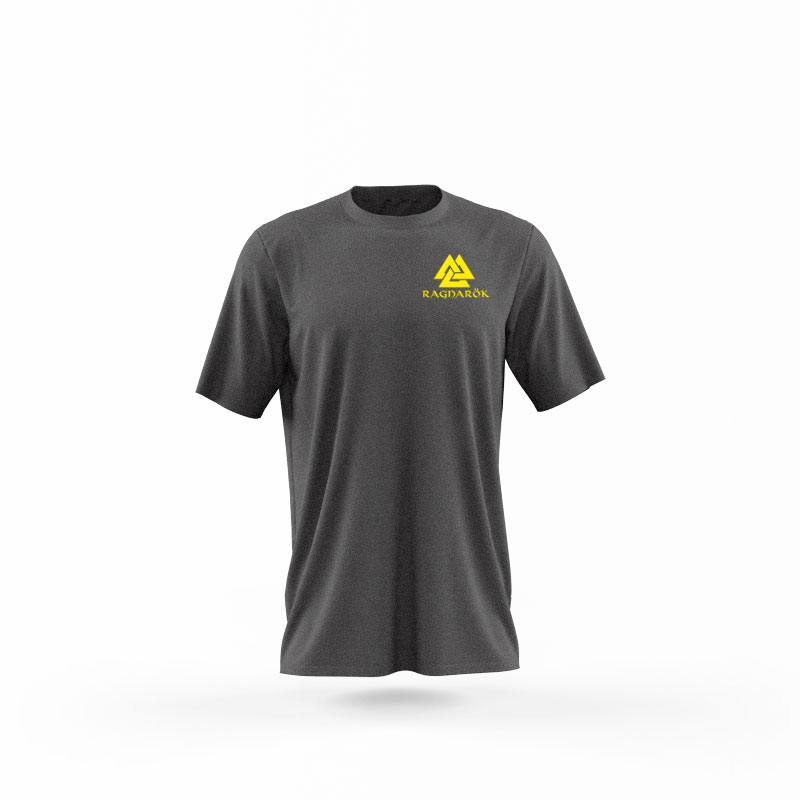 camiseta quien cubre mi espalda gris frente