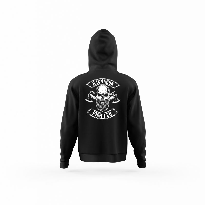 sudadera sons of ragnarok trasera