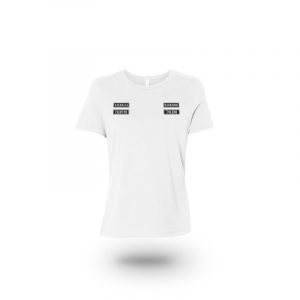 camiseta mujer sons of ragnarok blanca frente