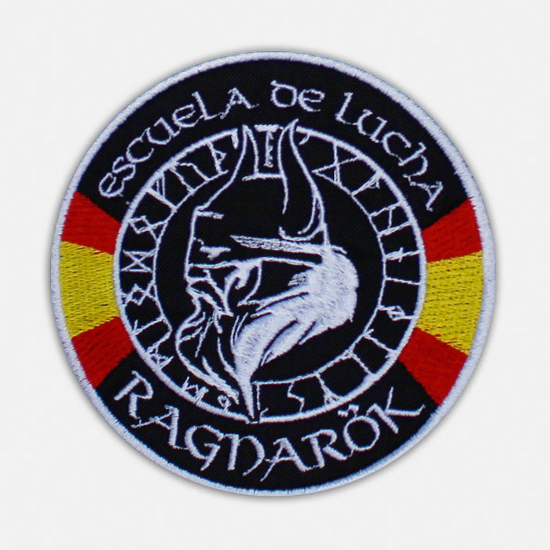 parche termoadhesivo negro españa grande