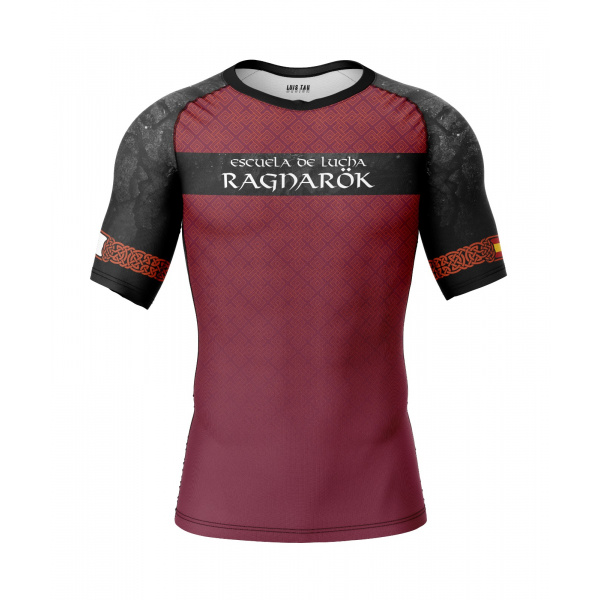 Rashguard Ragnarok Rojo delantera