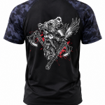Rashguard Ragnarok Camuflaje Azul trasera Rashguard Ragnarok Camuflaje Azul trasera