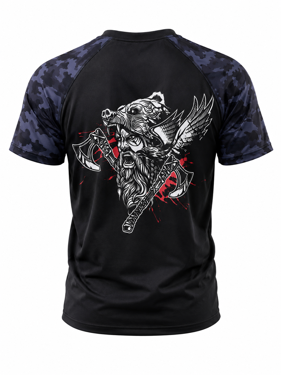 RASHGUARD RAGNAROK CAMUFLAJE AZUL