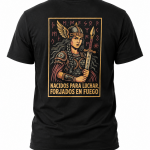 Camiseta Forjados En Fuego trasera Camiseta Forjados En Fuego trasera
