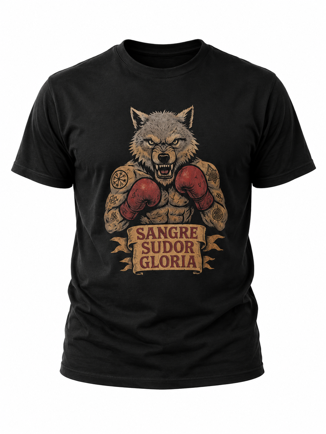 CAMISETA SANGRE SUDOR Y GLORIA