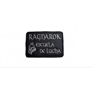 PARCHE VELCRO RAGNAROK RECTANGULAR NEGRO