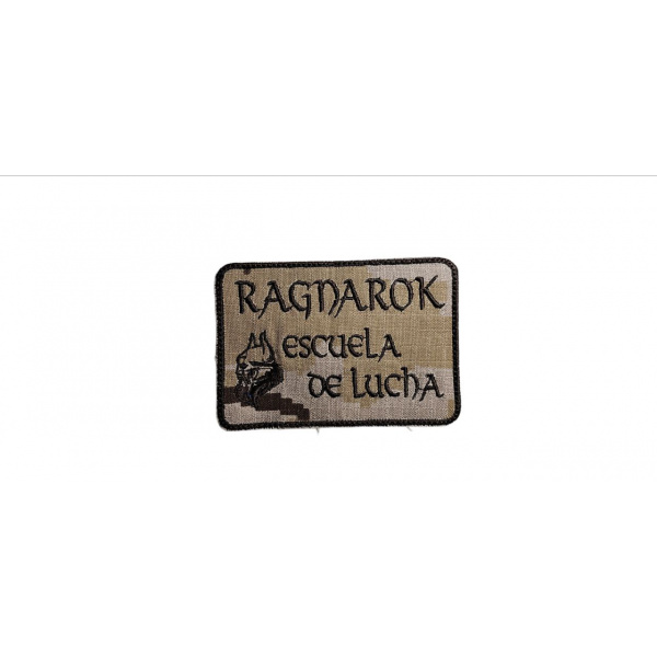 PARCHE VELCRO RAGNAROK RECTANGULAR CAMUFLAJE