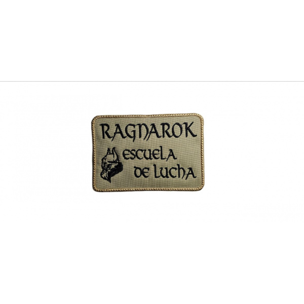 PARCHE VELCRO RAGNAROK RECTANGULAR ARIDO