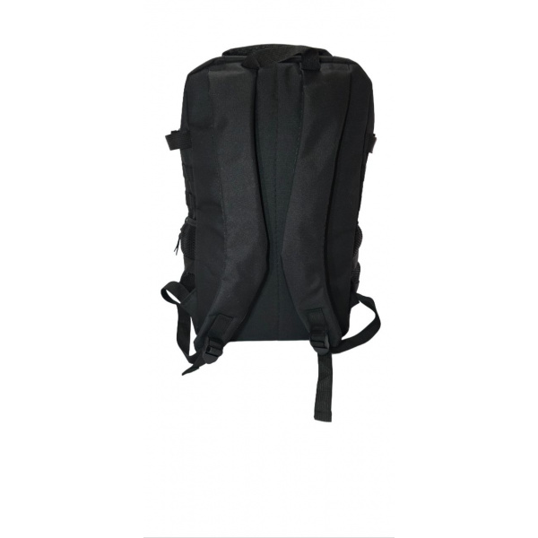 MOCHILA NEGRA 25 LITROS trasera