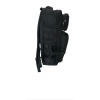 MOCHILA NEGRA 25 LITROS lateral