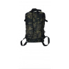 MOCHILA CAMUFLAJE NEGRO 25 LITROS trasera