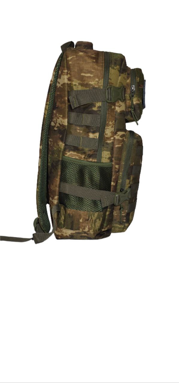 MOCHILA CAMUFLAJE BOSCOSO 25 LITROS lateral MOCHILA CAMUFLAJE BOSCOSO 25 LITROS lateral