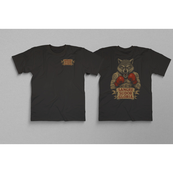 CAMISETA SANGRE SUDOR Y GLORIA