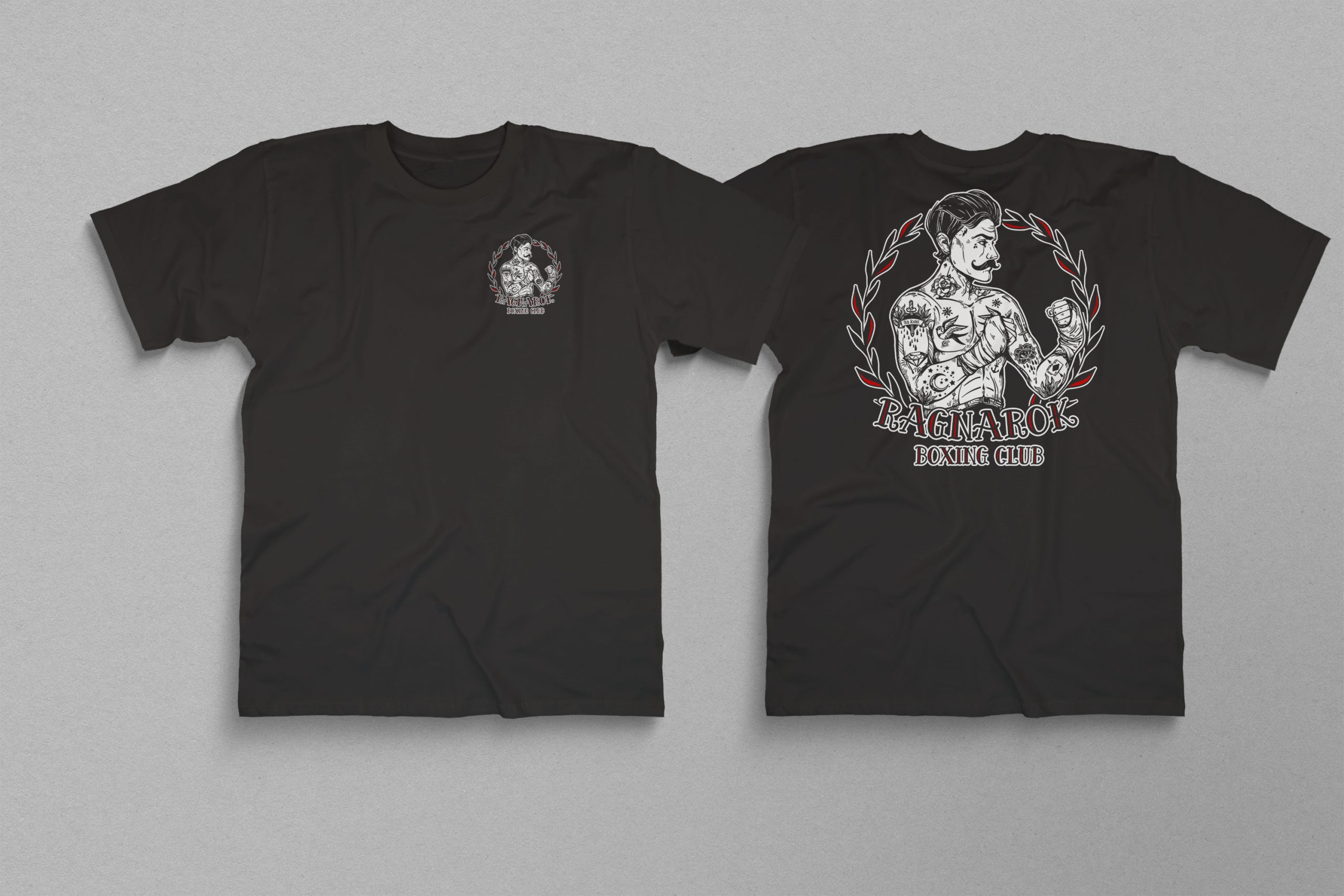 CAMISETA BOXING OLD SCHOOL