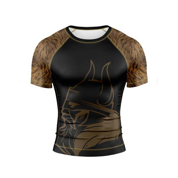 Rashguard ragnarok piel de oso delantera