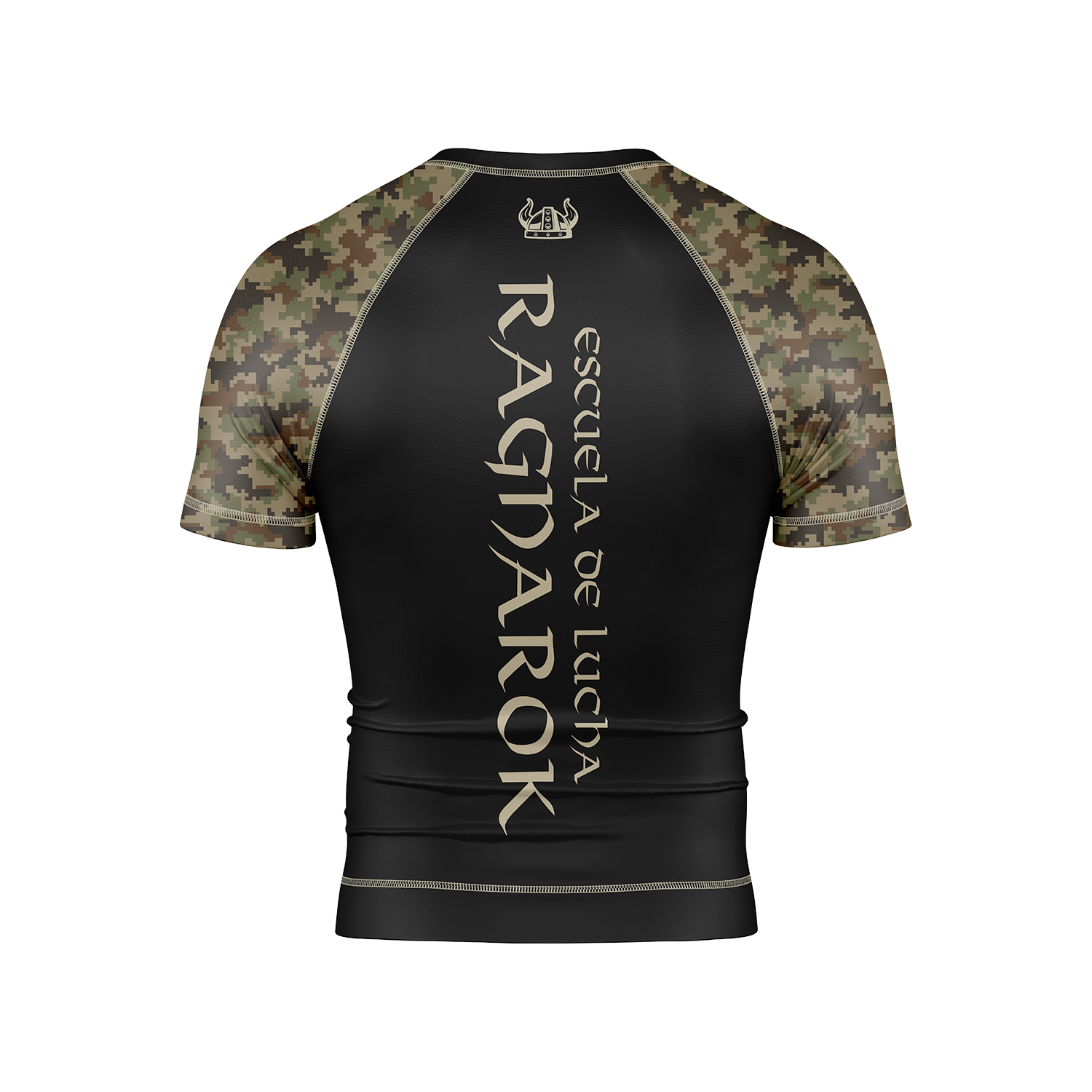 Rashguard Ragnarok Camuflaje Verde trasera Rashguard Ragnarok Camuflaje Verde trasera