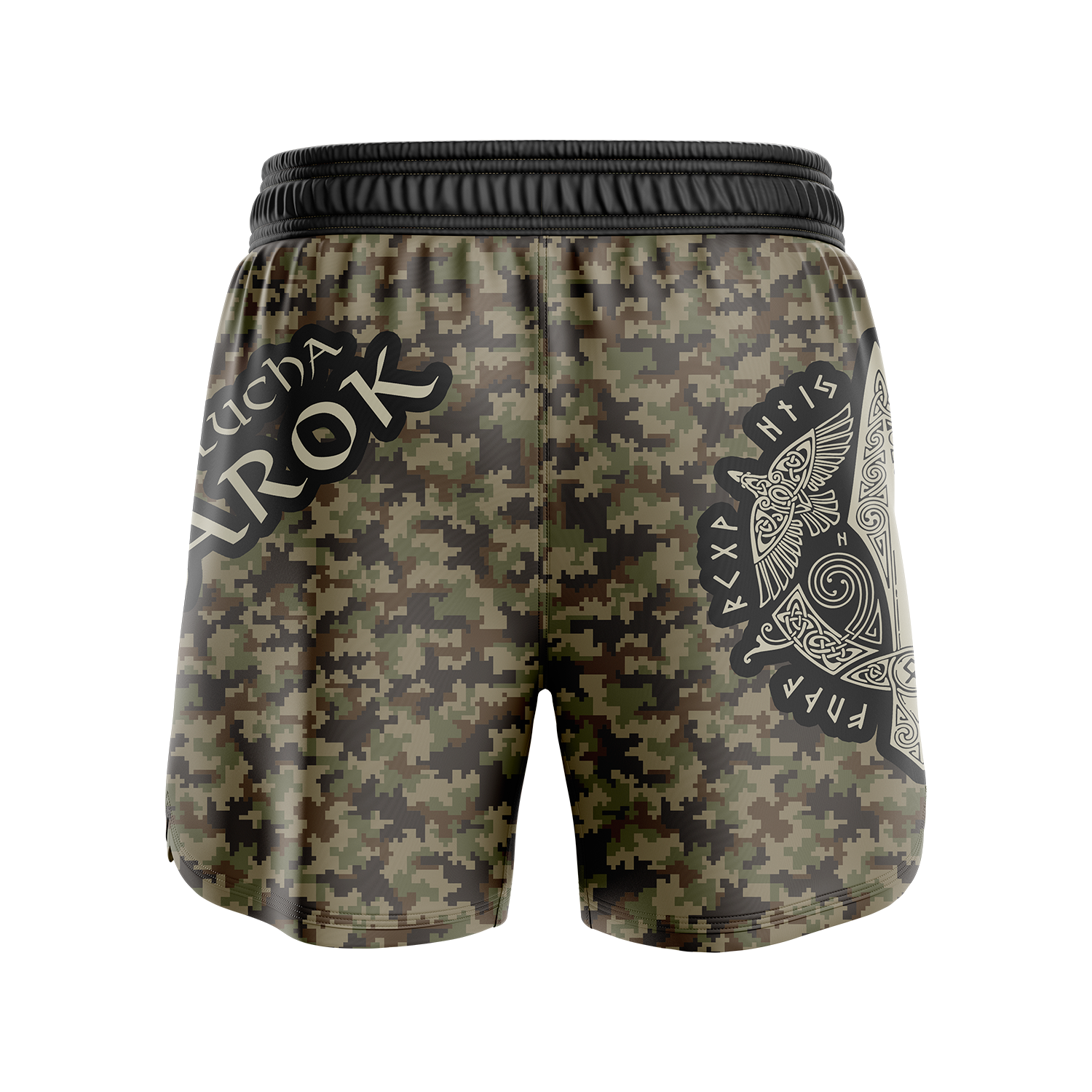 PANTALON CAMUFLAJE VERDE trasera PANTALON CAMUFLAJE VERDE trasera