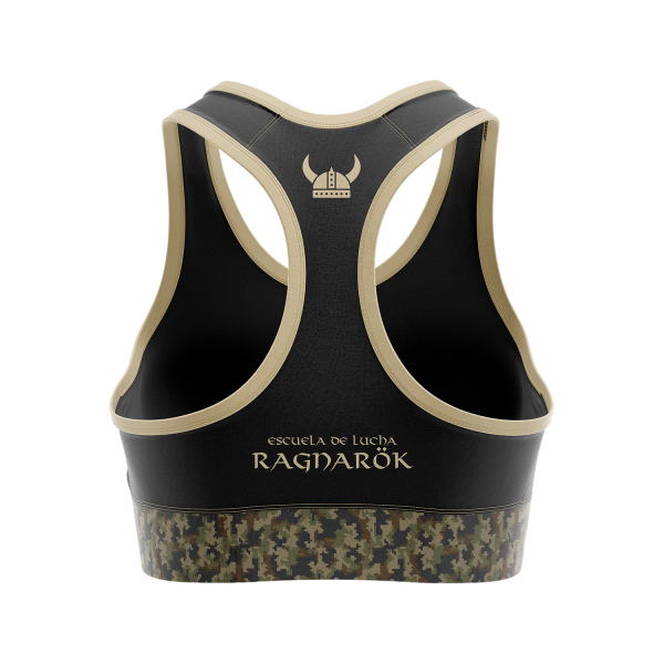 TOP RAGNAROK CAMUFLAJE VERDE trasera