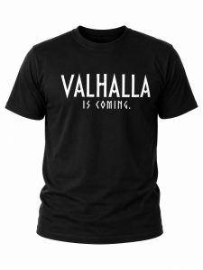 Camiseta Valhalla Is Coming delantera