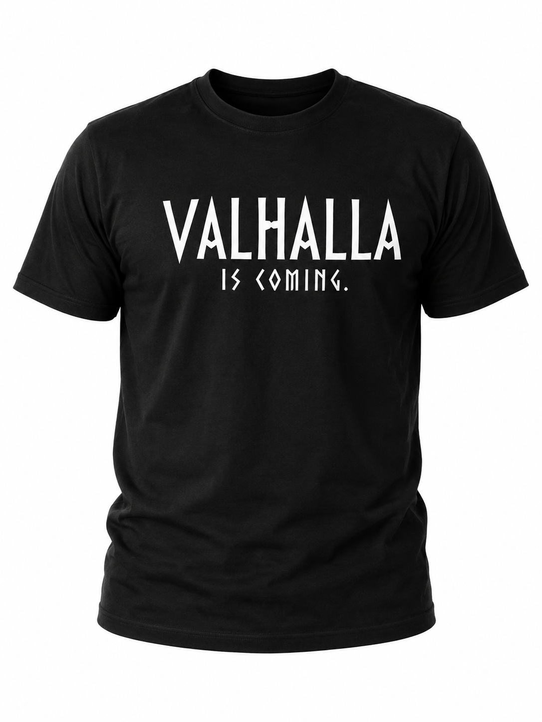 Camiseta Valhalla Is Coming delantera Camiseta Valhalla Is Coming delantera